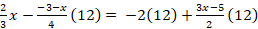 Solve the following equations and show the check.