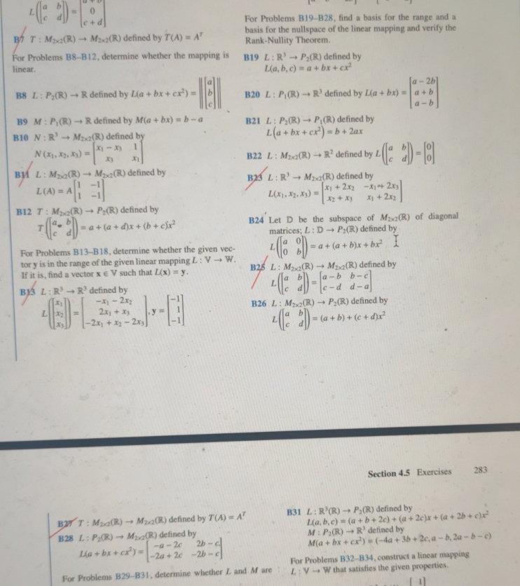 Please solve B27. The answer should be hand
