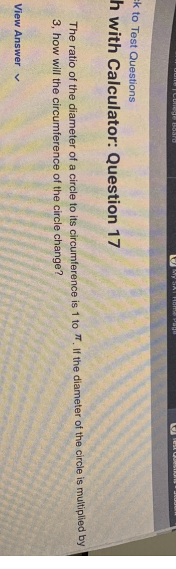 My k to Test Questions h with Calculator: