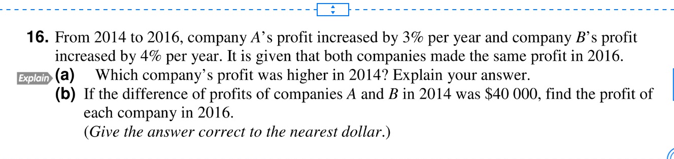 How to calculate answer for part A?