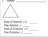 Name. Sum of Interior _ s: One Interior Sum of