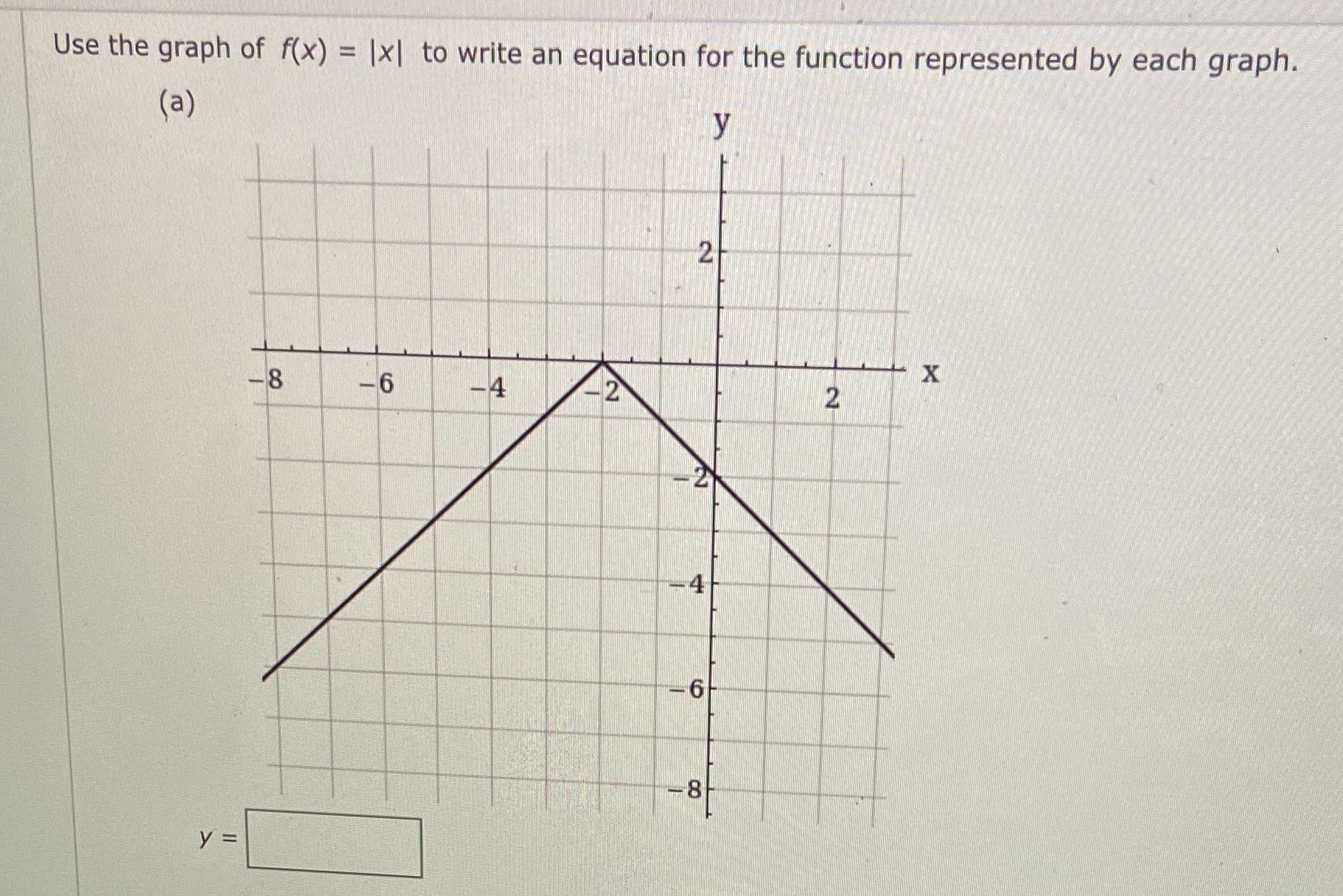 Please help and explain Use the graph of f(x) =