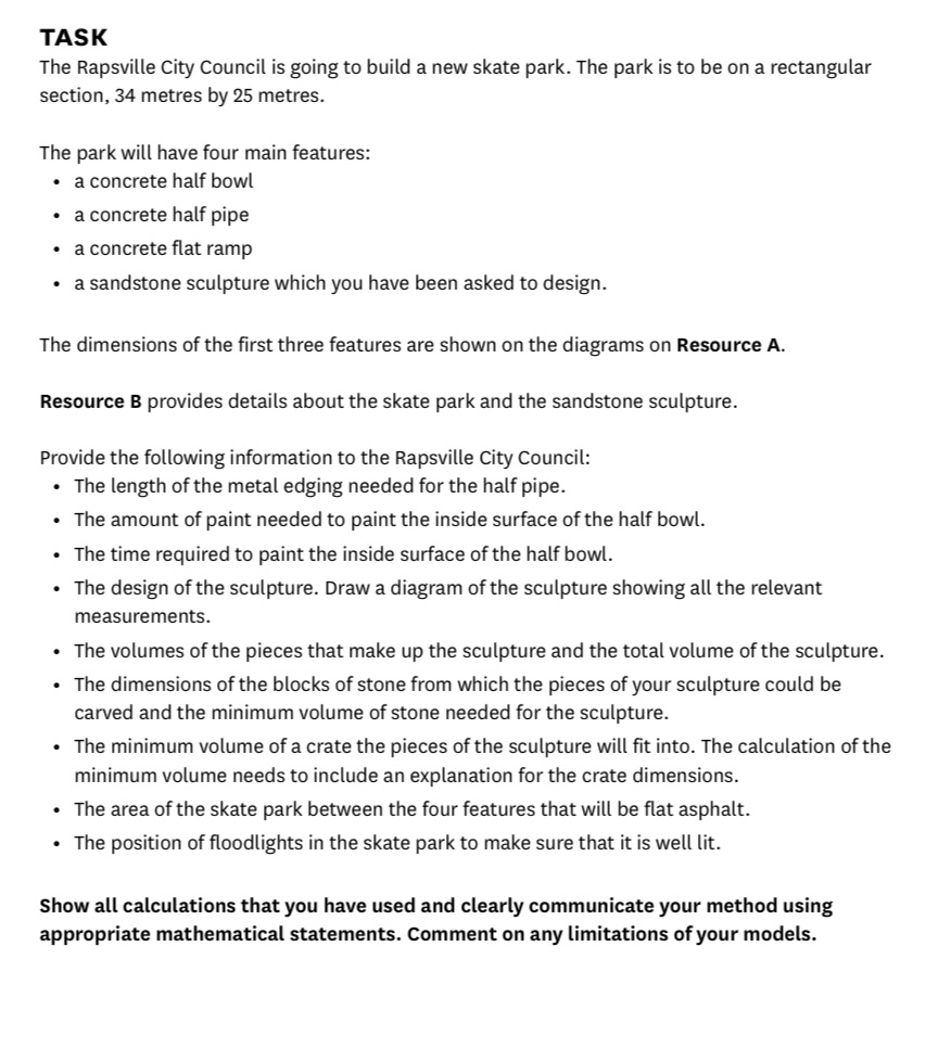 TASK The Rapsville City Council is going to build