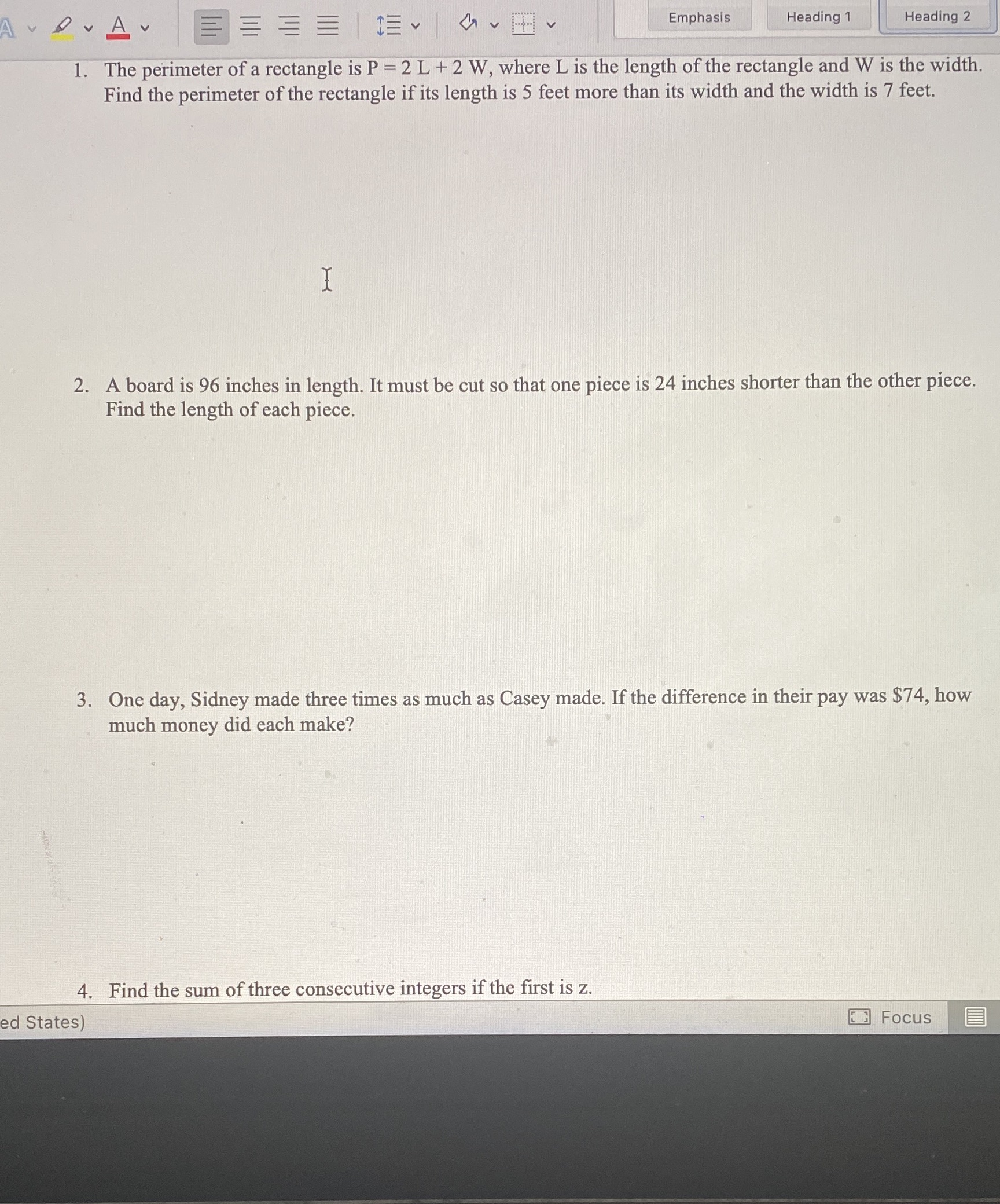 Av DV Av Emphasis Heading 1 Heading 2 1. The