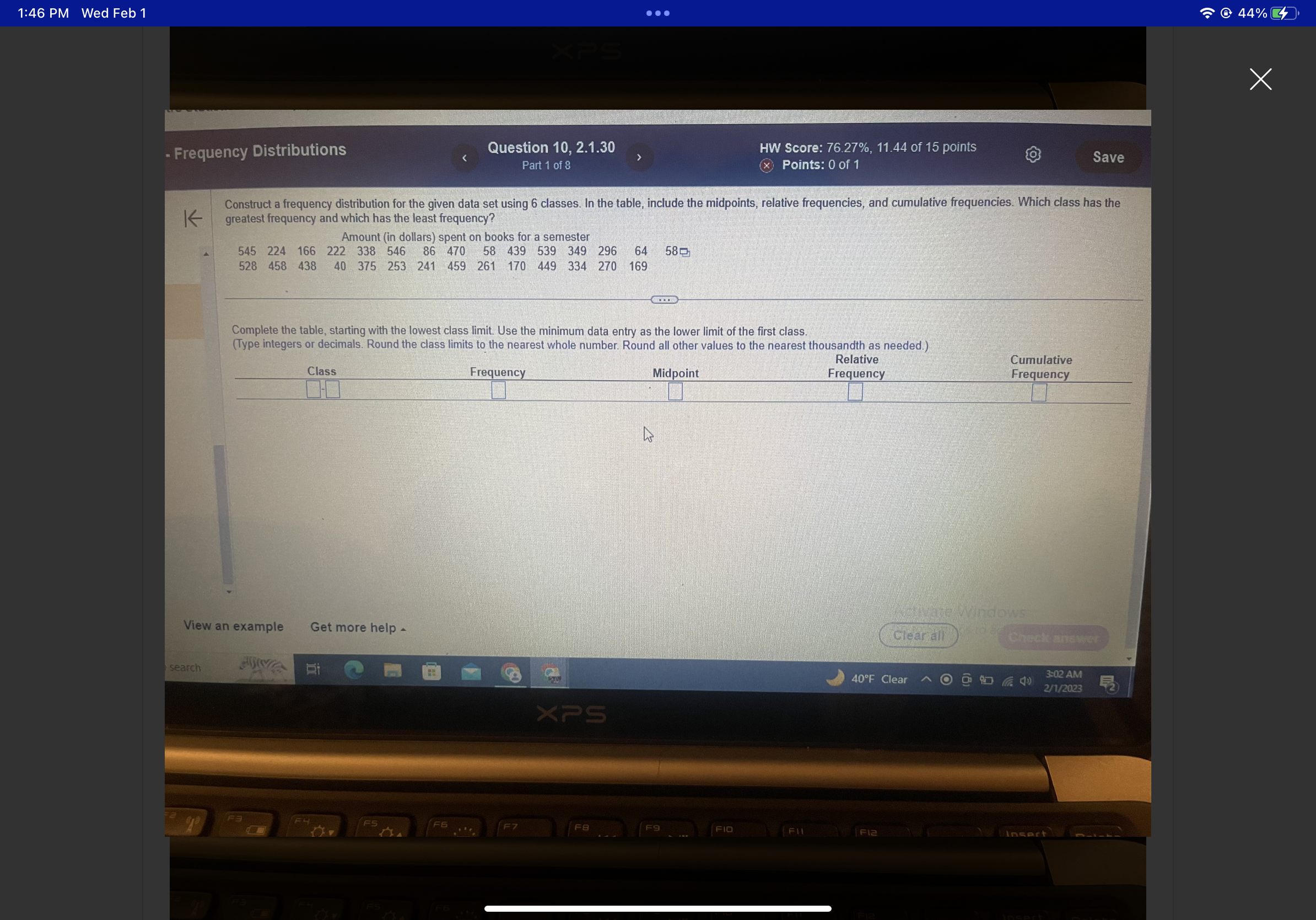 Please help me with the 3 questions 1- 1:46 PM