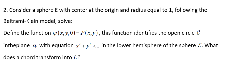 Hi it is about non euclidean geometry