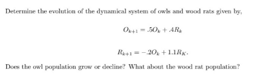 linear elementary algebra: complex eigen values