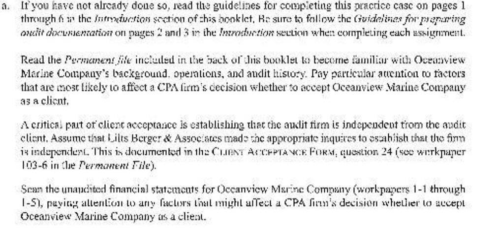 a. If you have not already done so, read the