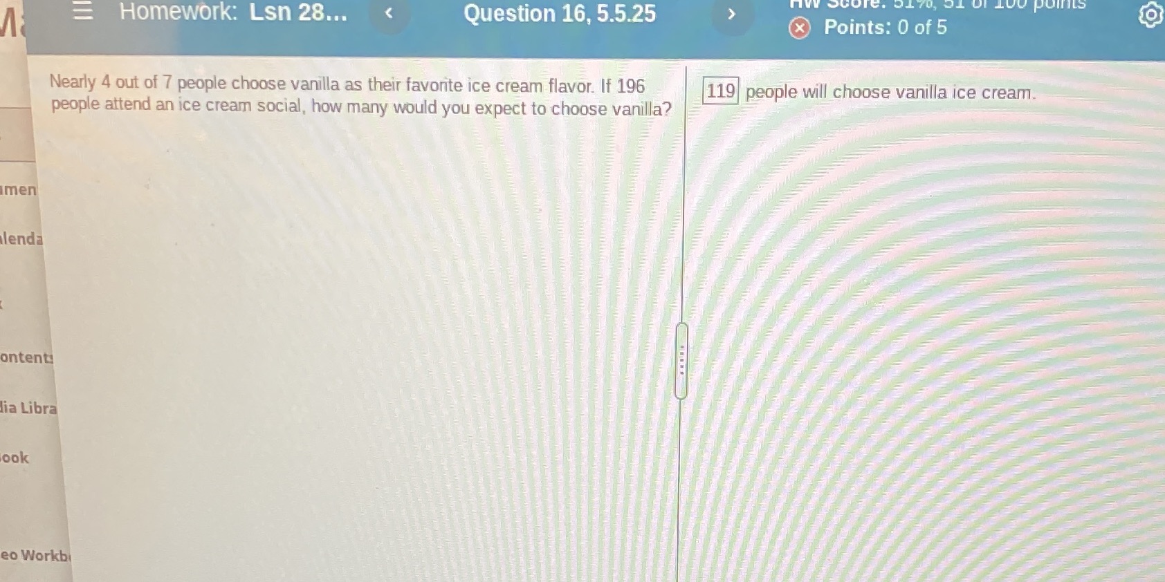 Homework: Lsn 28... < Question 16, 5.5.25 nw