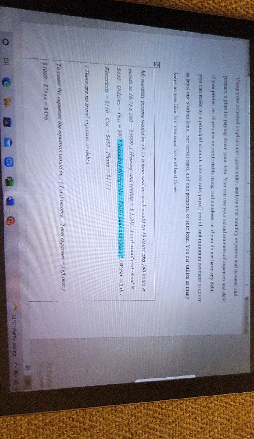 applied math problem. there are additional pages