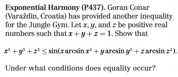 please do fast Exponential Harmony (P437). Goran