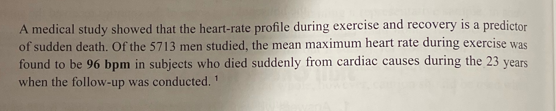 Decide if each numerical value from a statistical