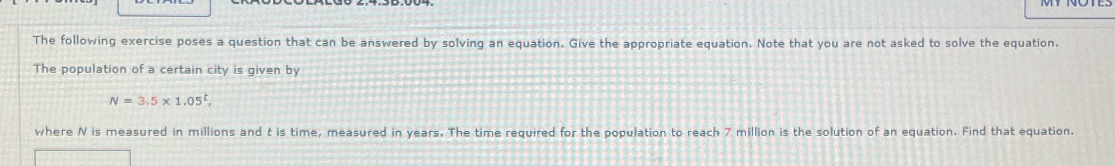 The following exercise poses a question that can