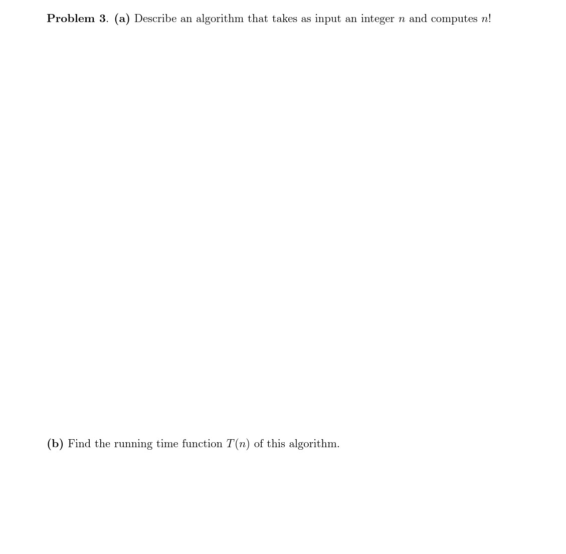 Quiz #1 Answer all questions in the spaces