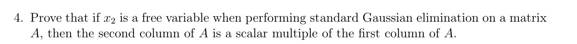 4. Prove that if x2 is a free variable when