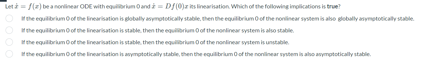 Which option is the correct one? Let 5?: = f(:c}