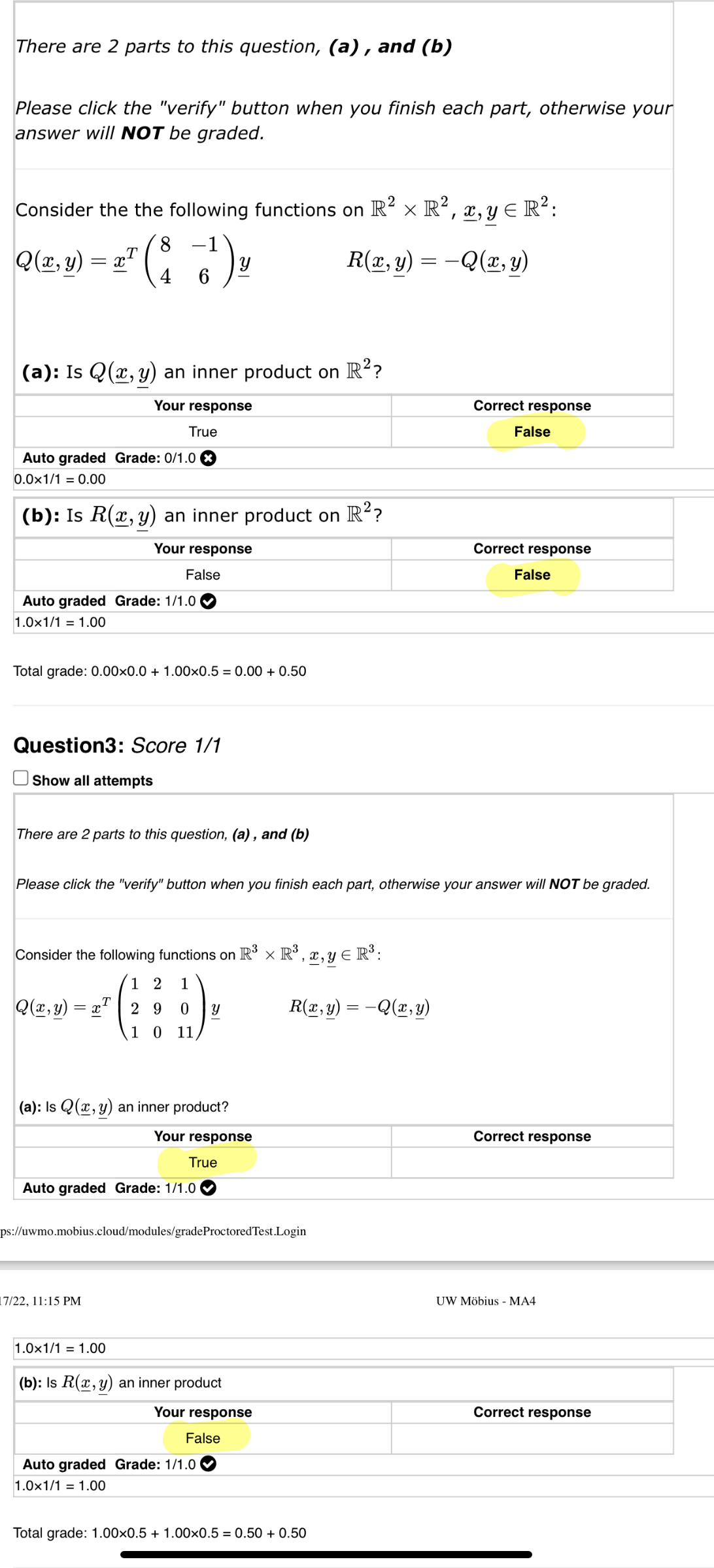 There are 2 parts to this question, (a) , and