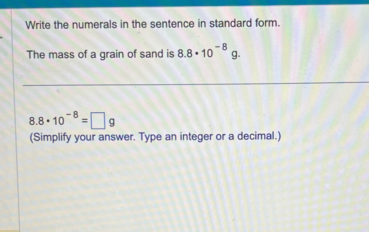#14 Write the numerals in the sentence in