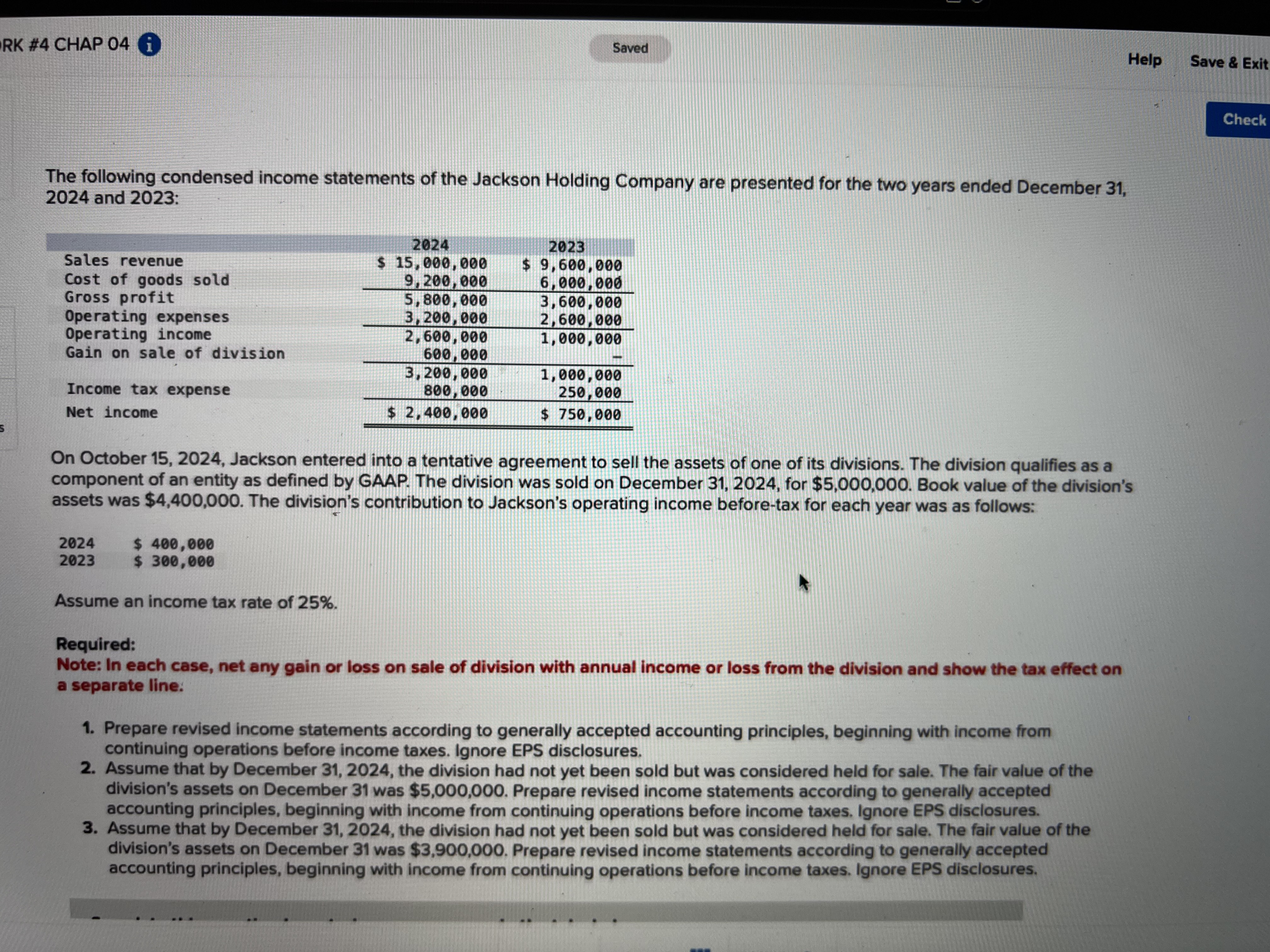 I need help on understanding how to work this