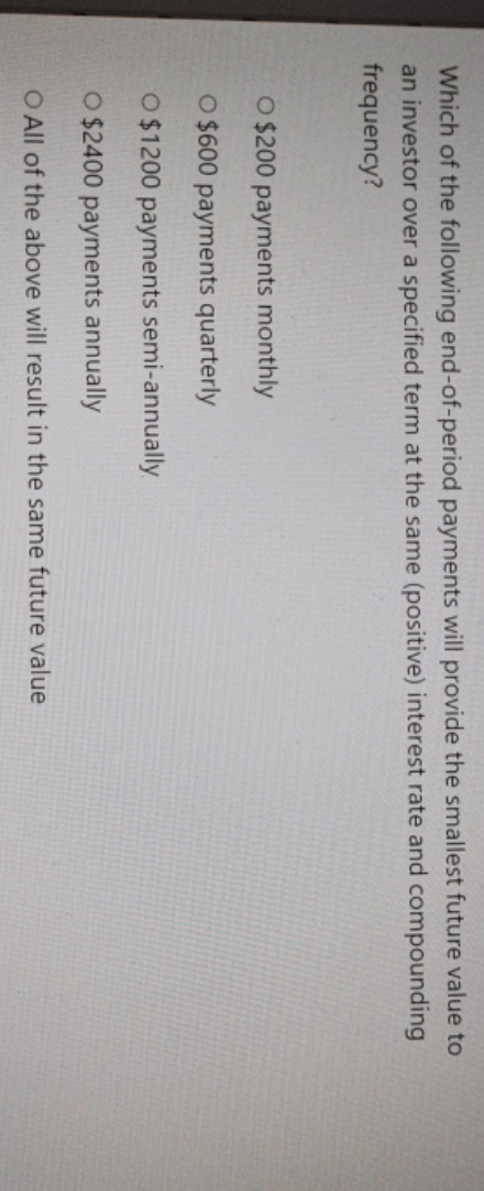 need help with this one Which of the following