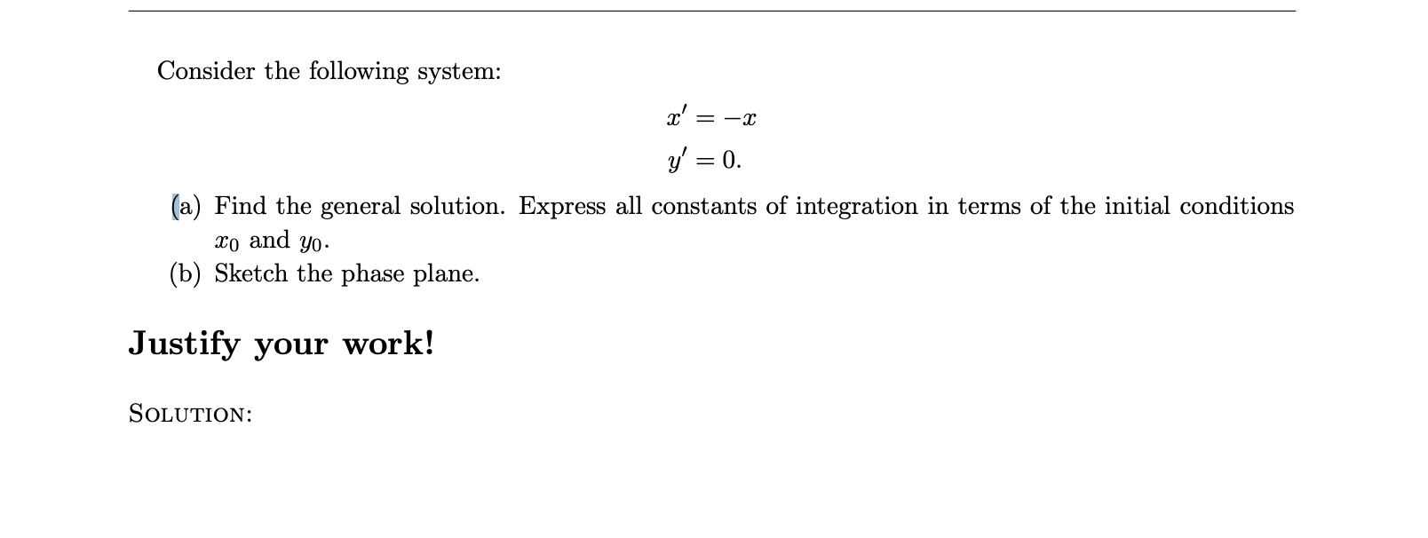 Refer to image. Consider the following system: 3