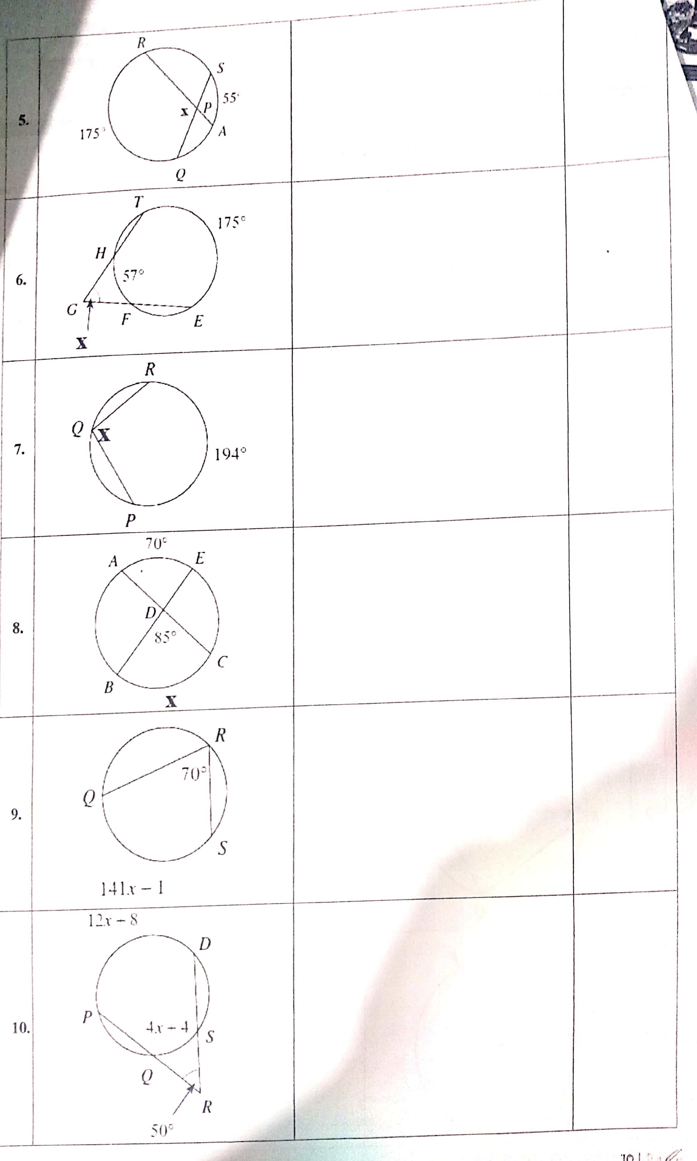 Please help me on my activity in my mathematics