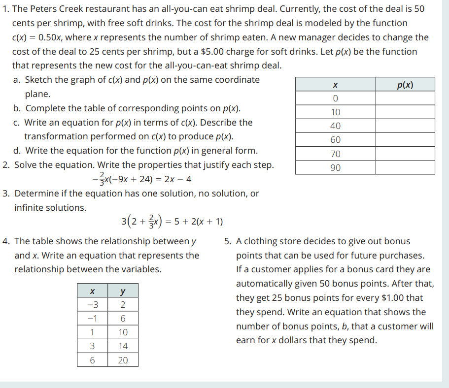 1. The Peters Creek restaurant has an all-you-can