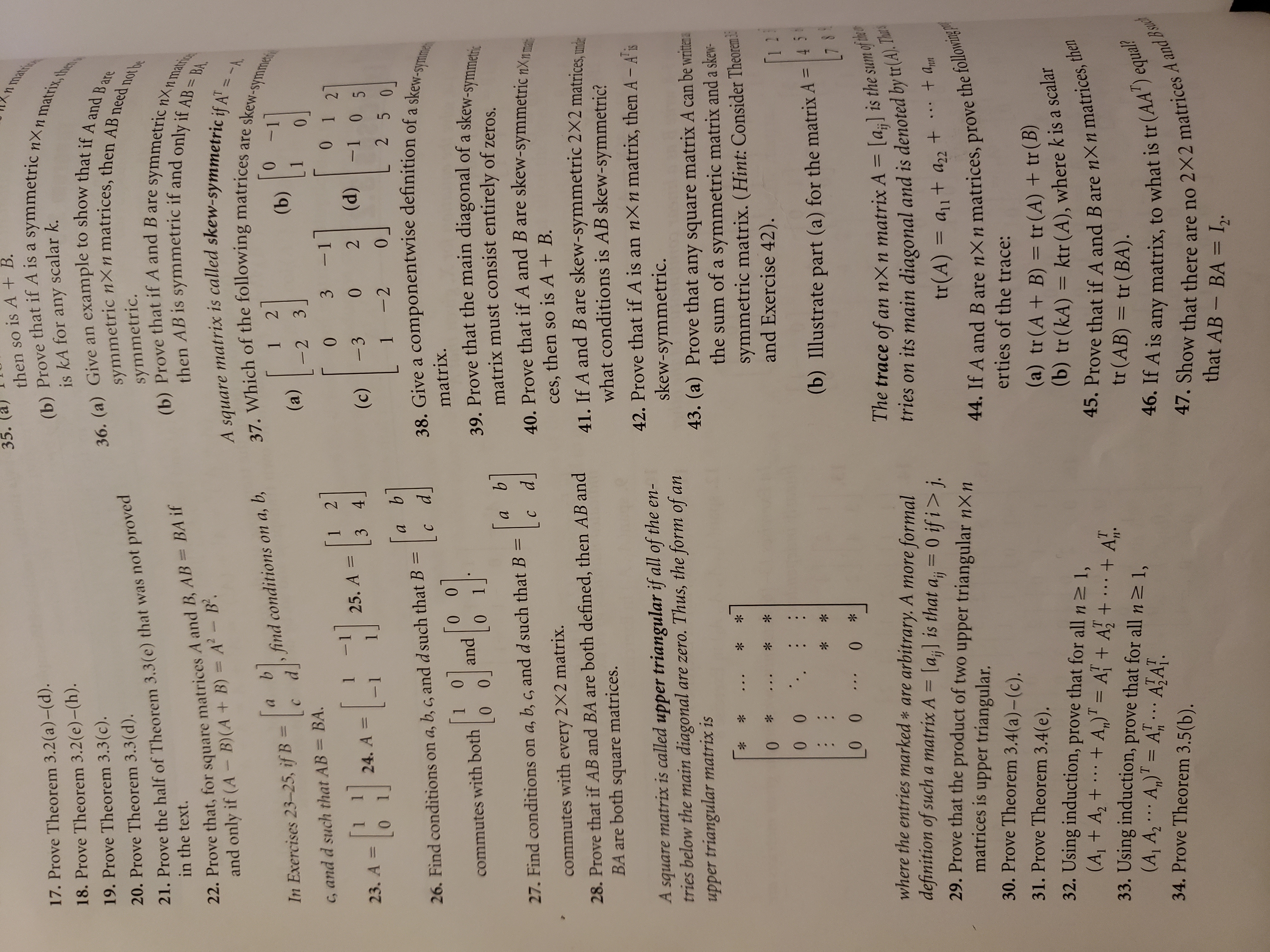 I need to see how 28 36 and 47 are done please.