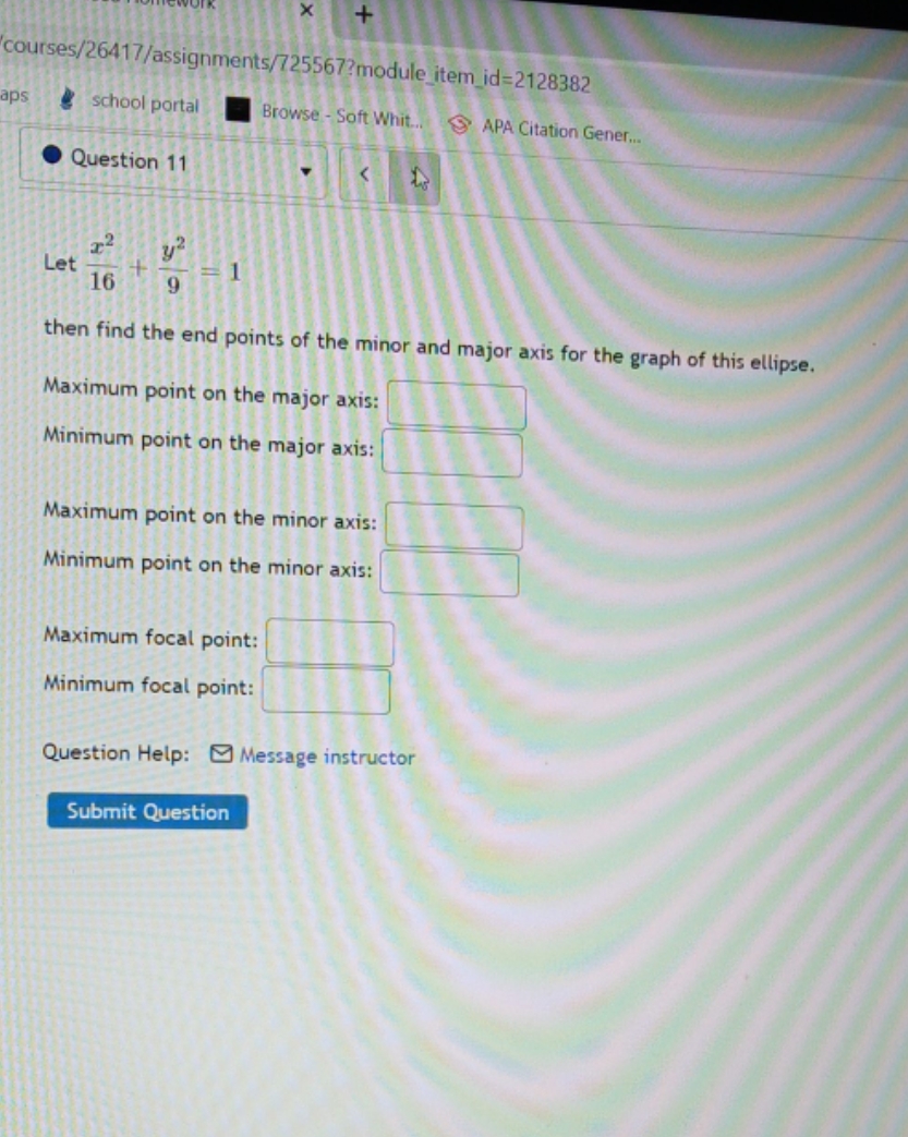 question is in picture