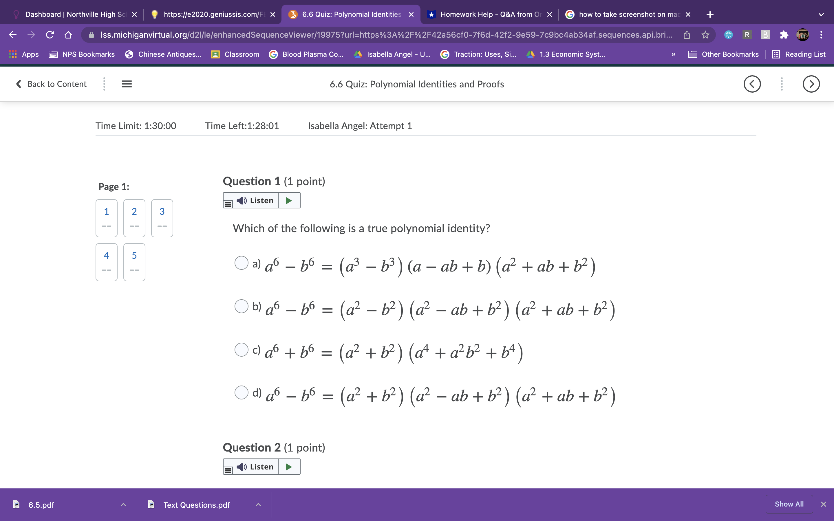 Dashboard | Northville High Scl X