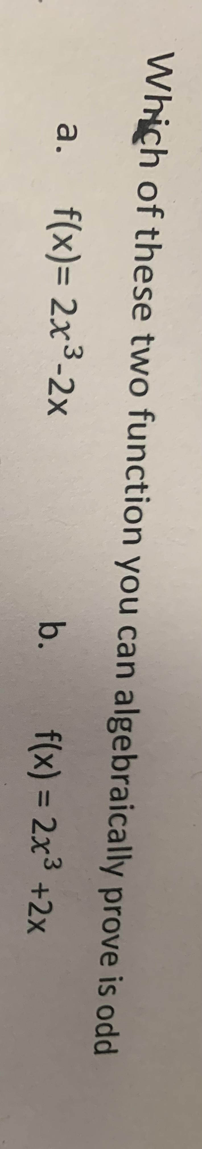 Mind answering these questions explain how to