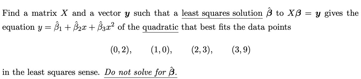 need help wit his problem Find a matrix X and a