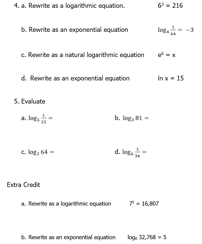 1. Use the change of base formula to compute.