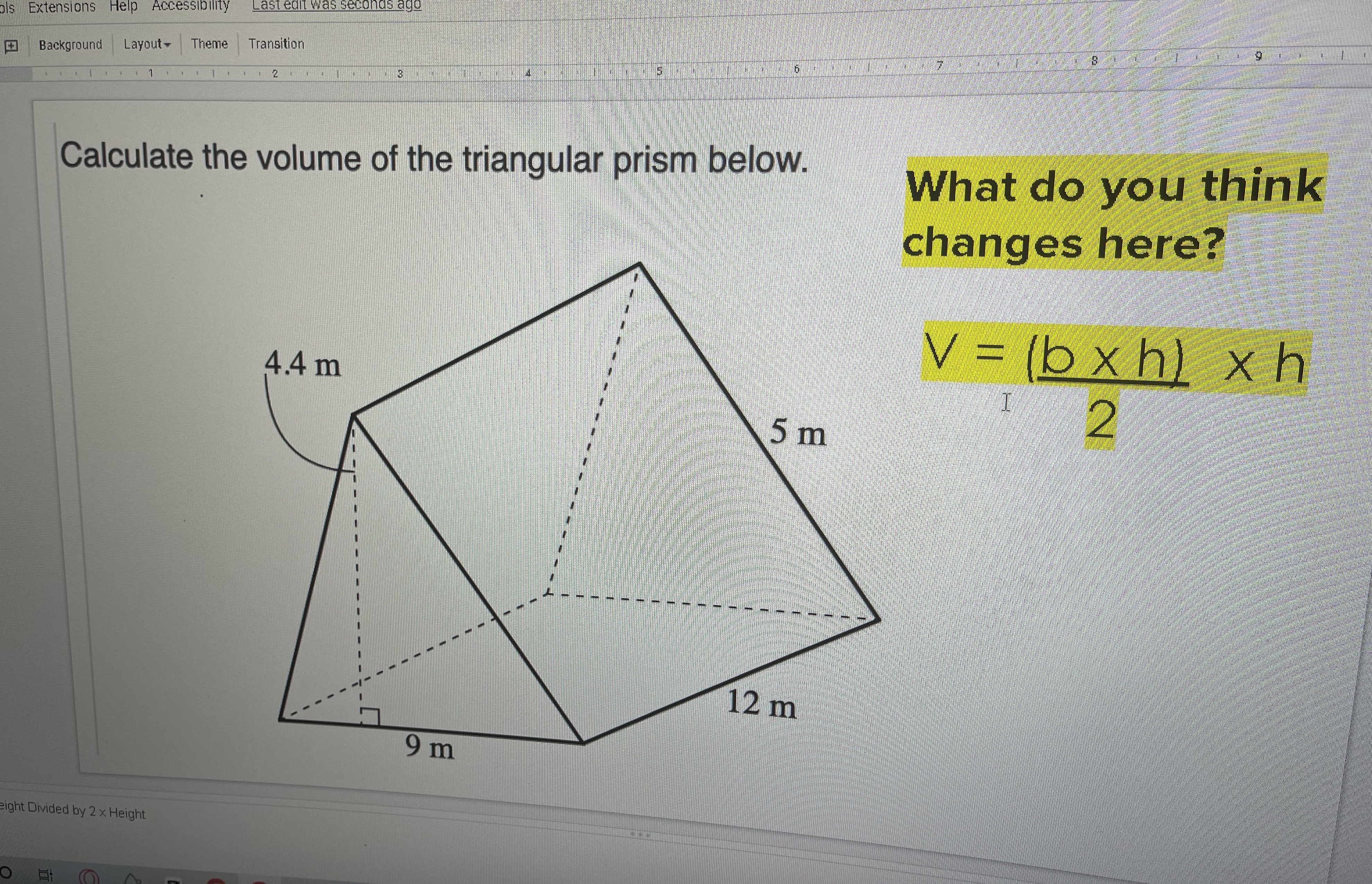 Please explain the numbers in triangular