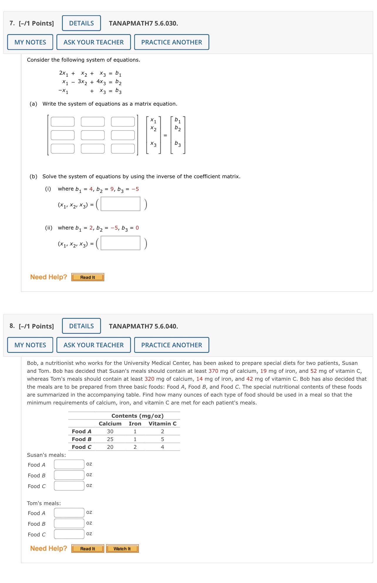 1. [-I1 Points] DETAILS TANAPMATH'I 5.6.006.