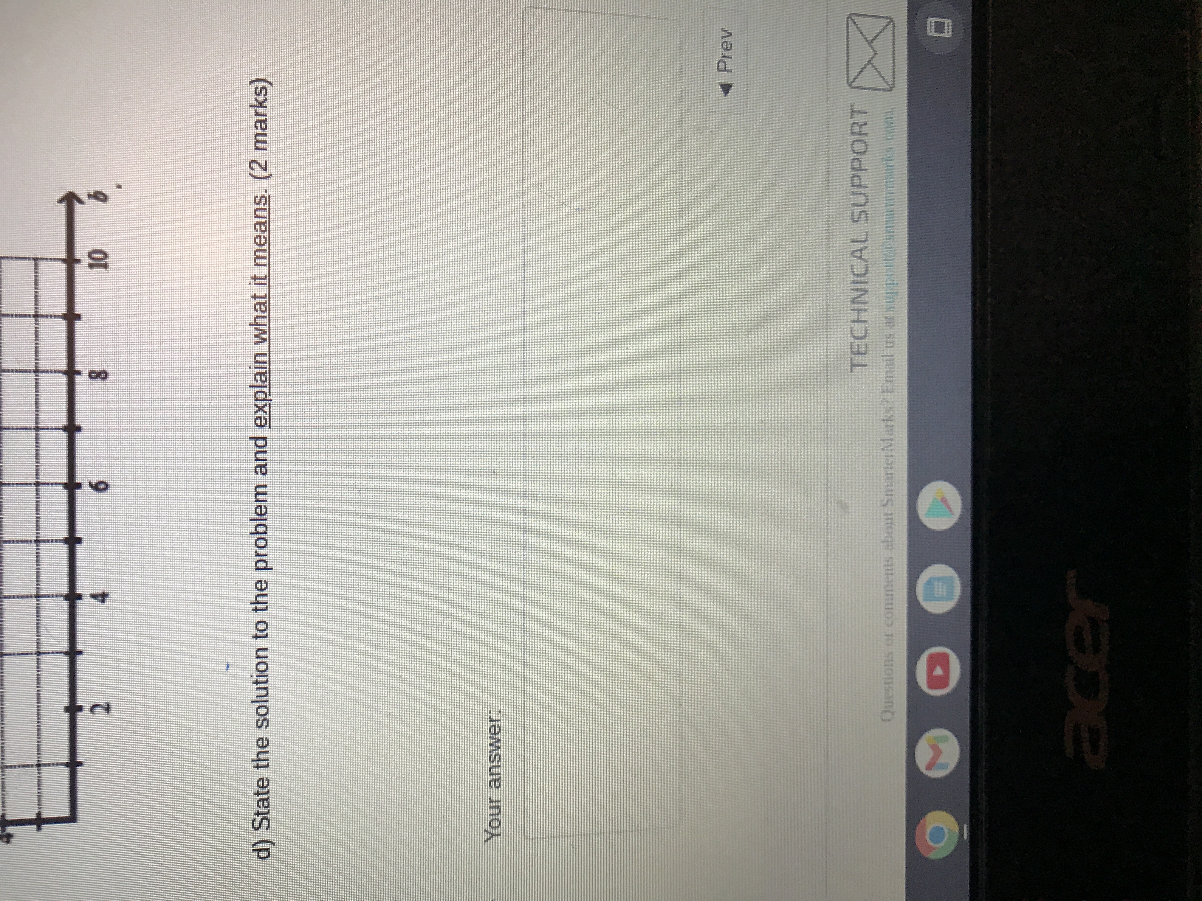 3. Mrs. Cowan is standing in line for a burger at