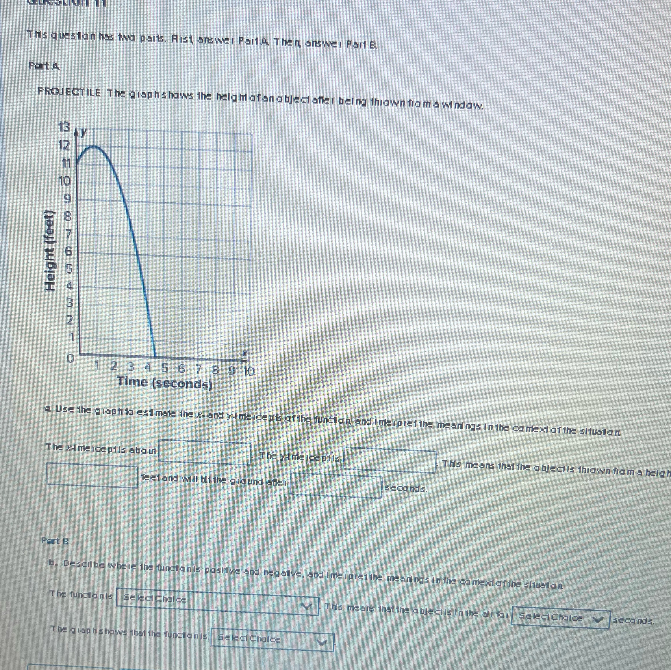 This questan has toa parts. Rist answer Pail &