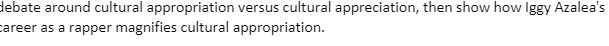 debate around cultural appropriation versus