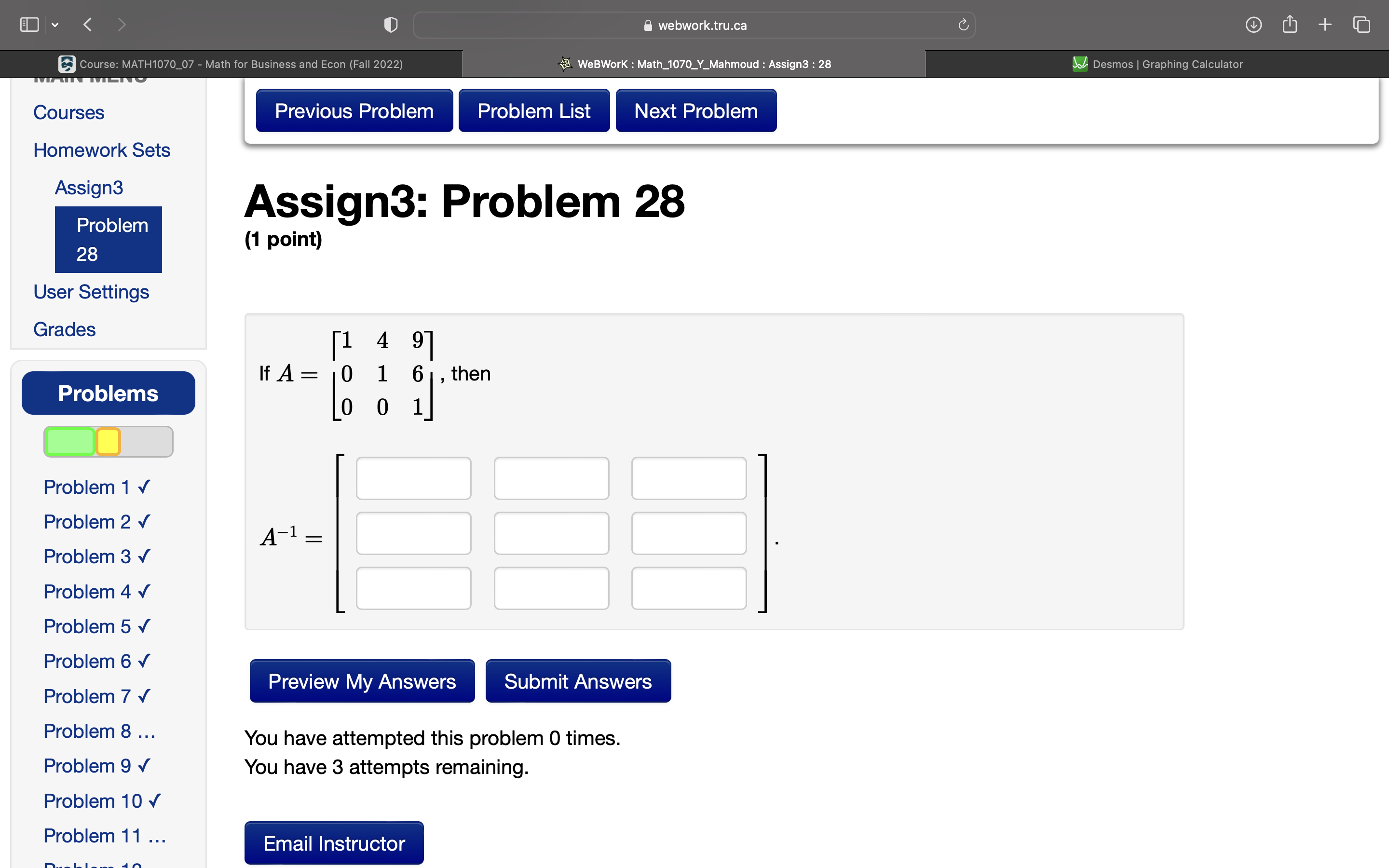 webwork.tru.ca + Course: MATH1070_07 - Math for