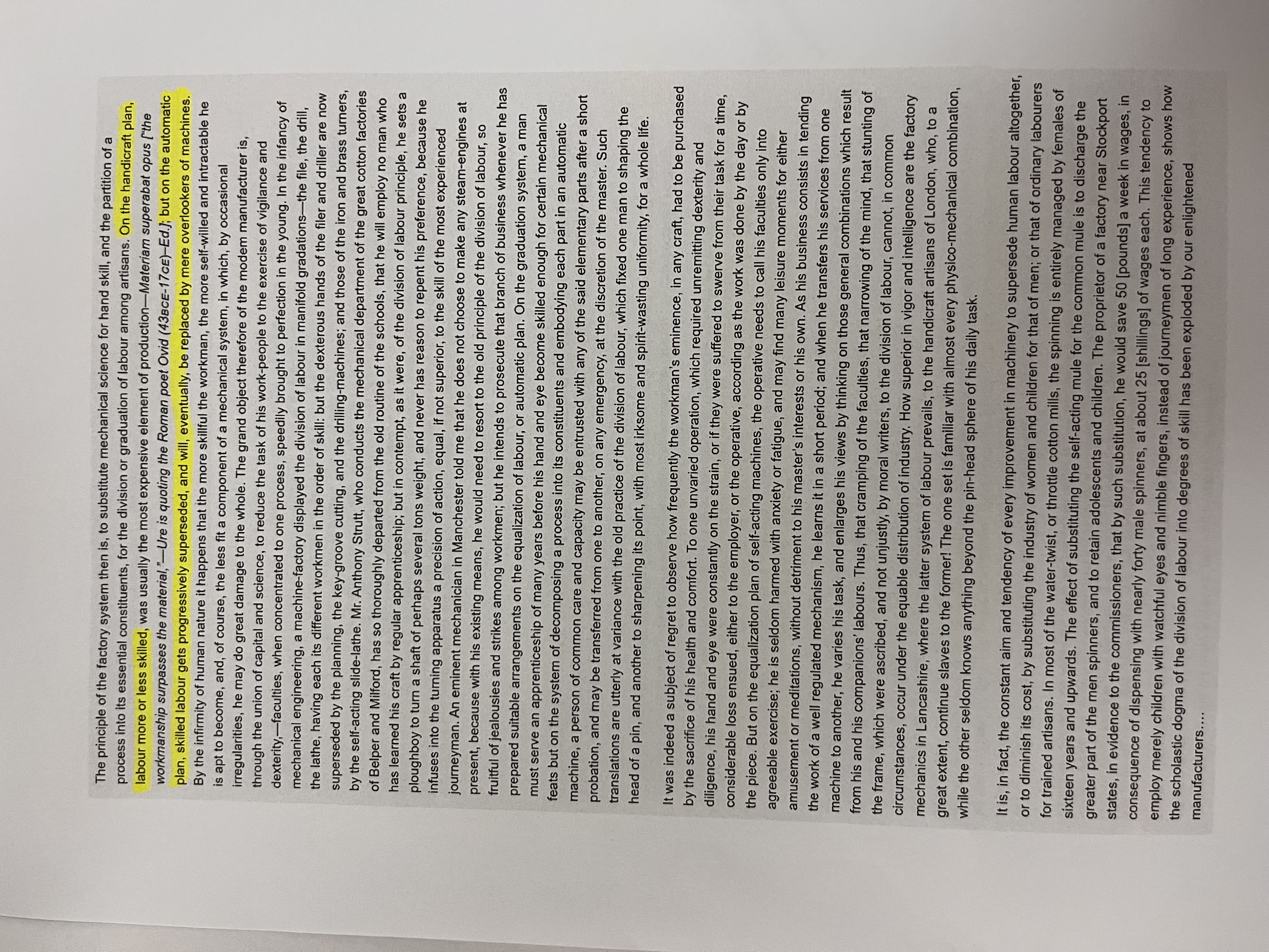 Effectively use quotes and paraphrases from the