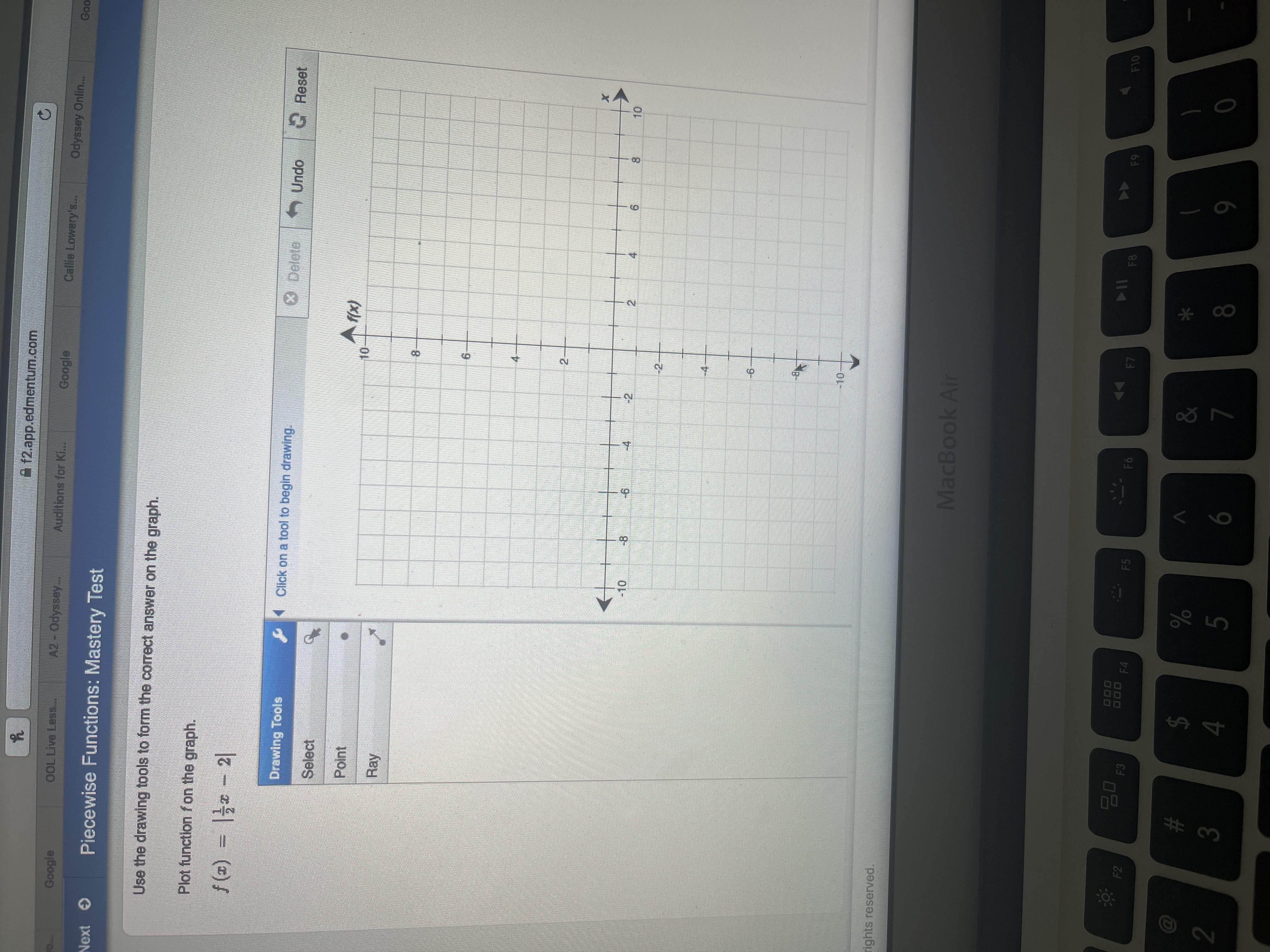 \fh f2.app.edmentum.com Google OOL Live Less.. A2