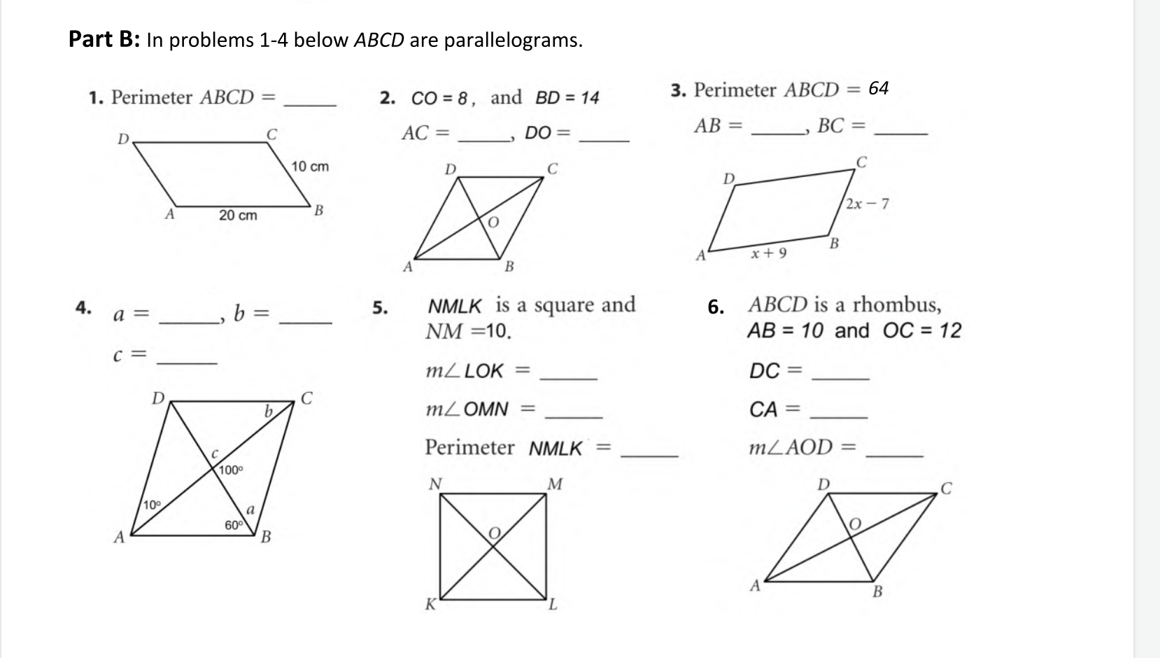 can you show work also, thank you Part B: In