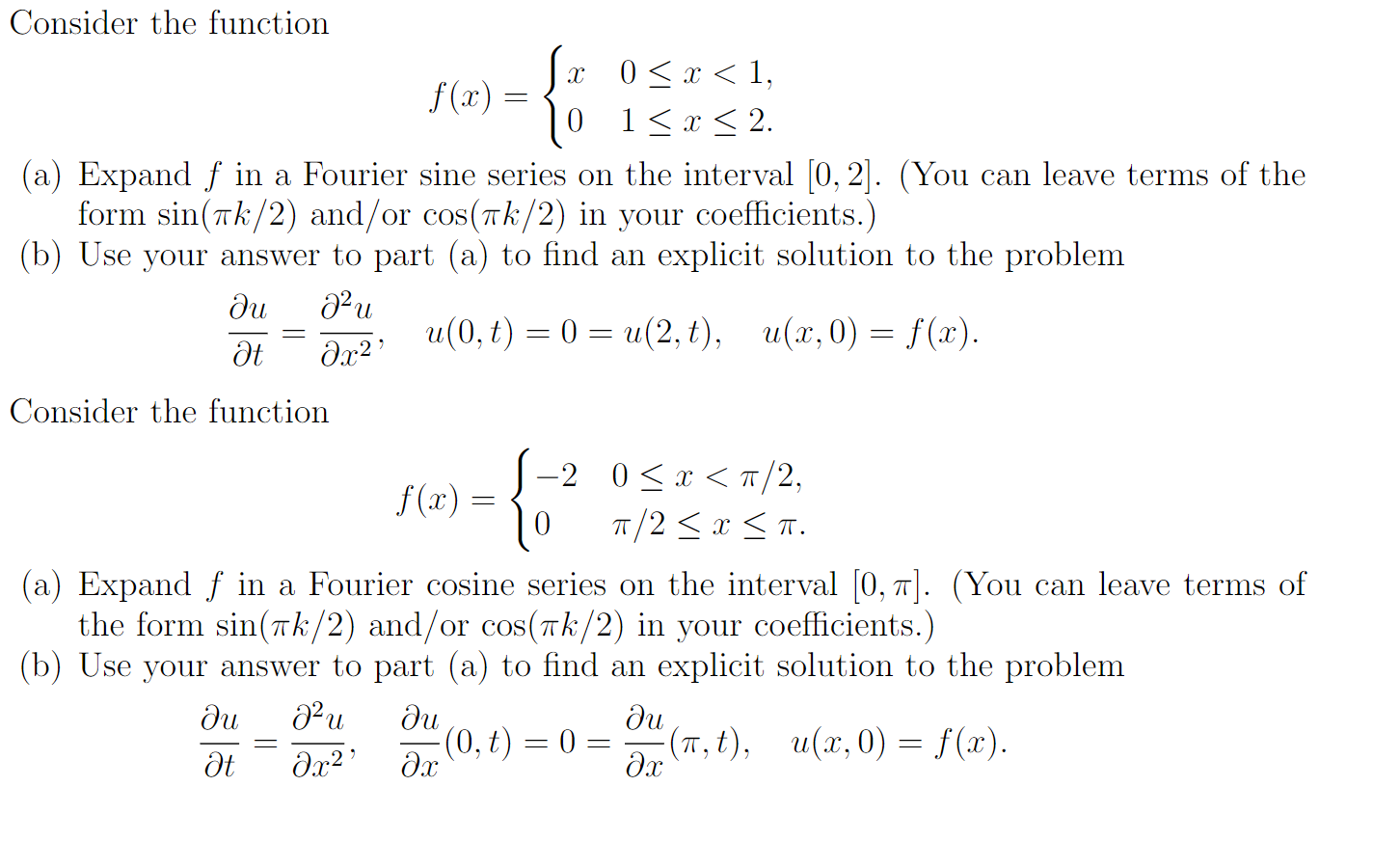Consider the function f (a) = 0 15x52. (a) Expand