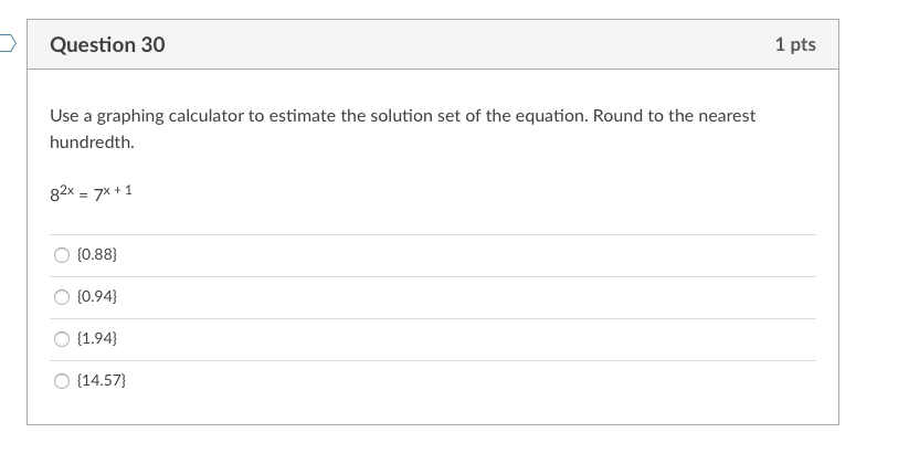 Question 26 1 pts Solve the problem. The current