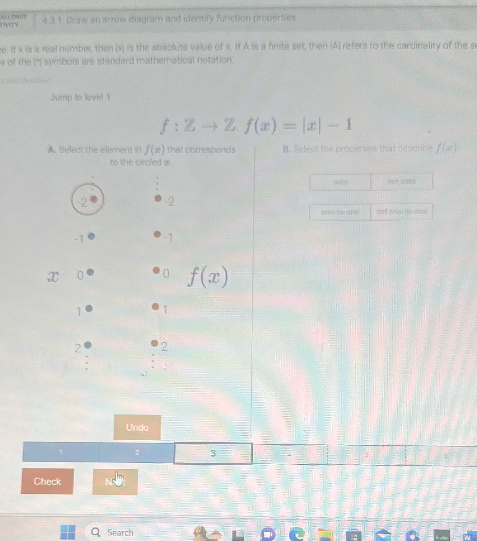 ALLENCE TIVITY 4.3 1 Draw an arrow diagram and
