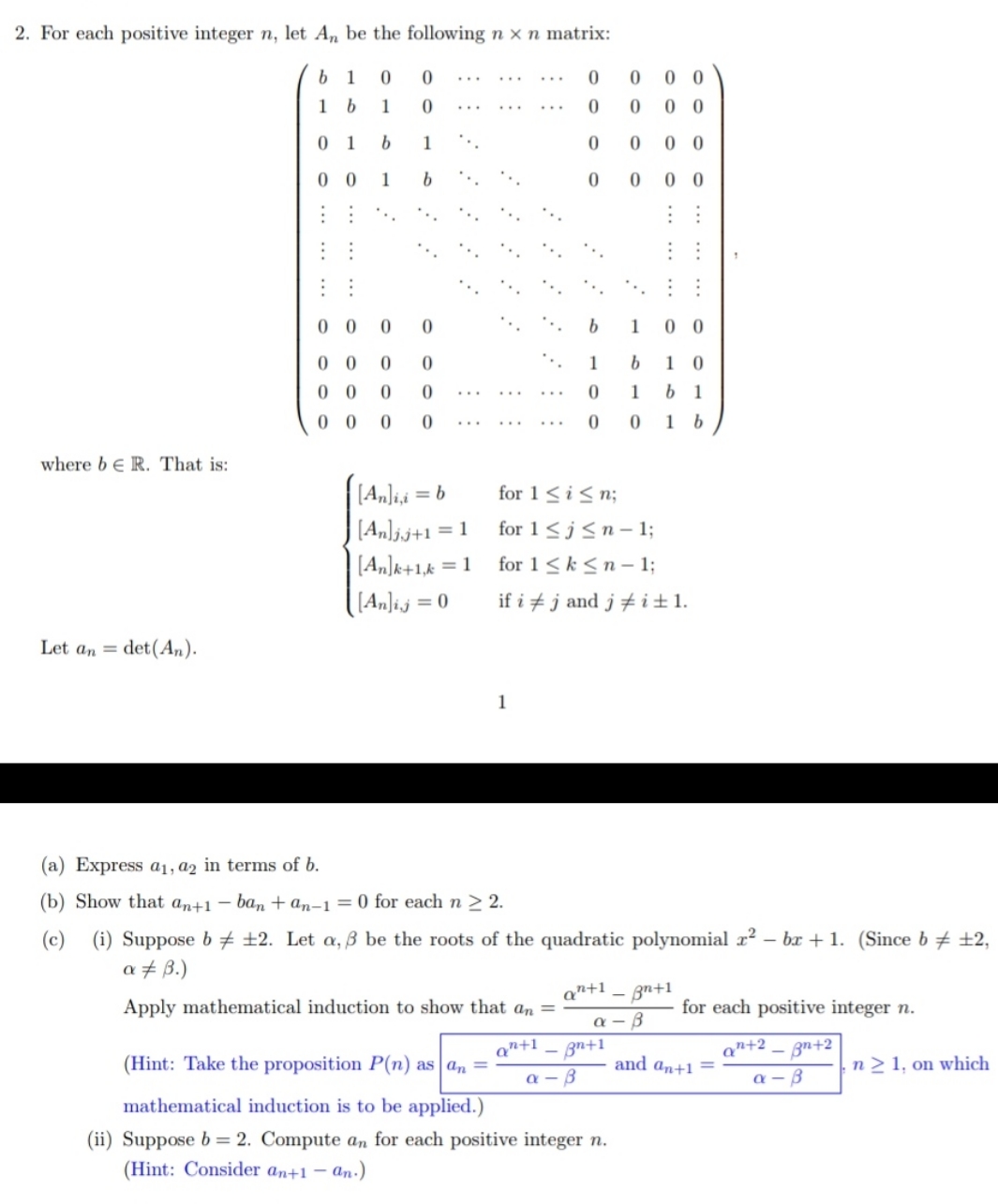 full step plx 2. For each positive integer in1