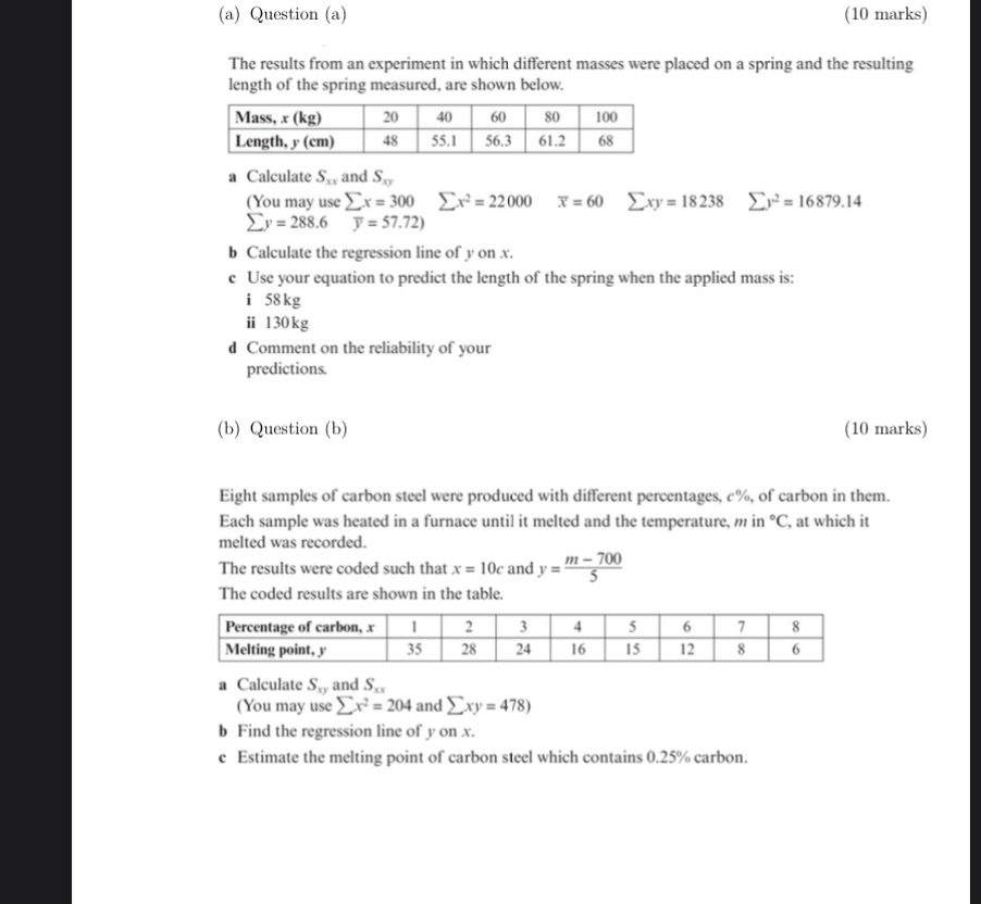 Actuarial Science, Linear models and forecasting