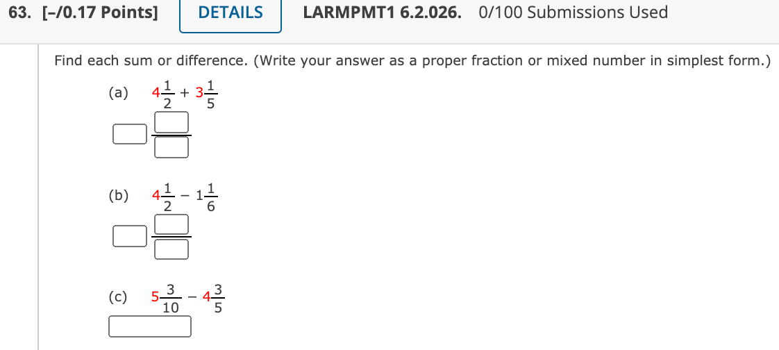 52. [40.17 Points] ' DETAILS | LARMPMT1 4.1.030.