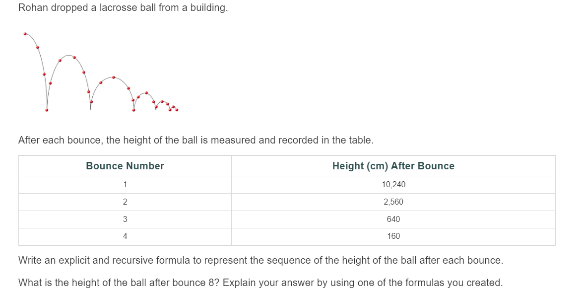 May you please answer this question Rohan dropped