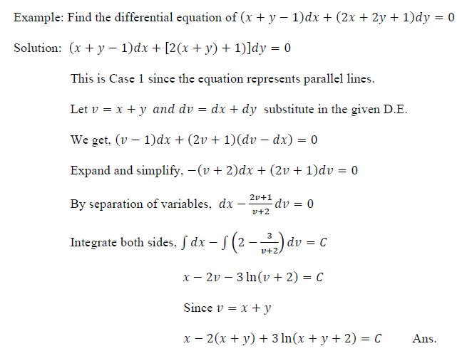 Can you please help me find the general solution